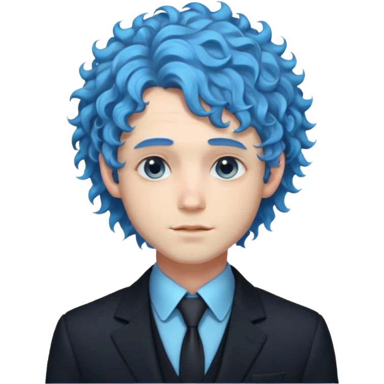 ethereal-pastel-transparent-translucent-gorgeous-spectral-dark-greyish-whitish-gloomy-man-with-blue-curly-hair-with-a-beautiful-black-suit emoji