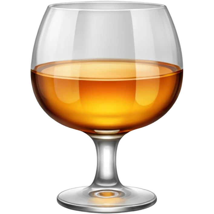 Brandy glass
 emoji