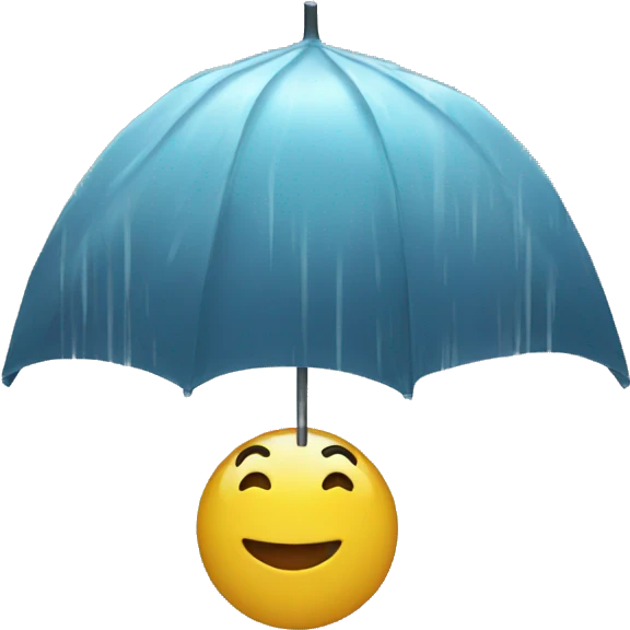 rain emoji
