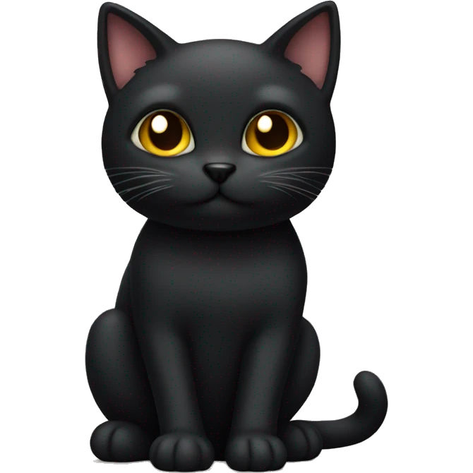 black cat emoji
