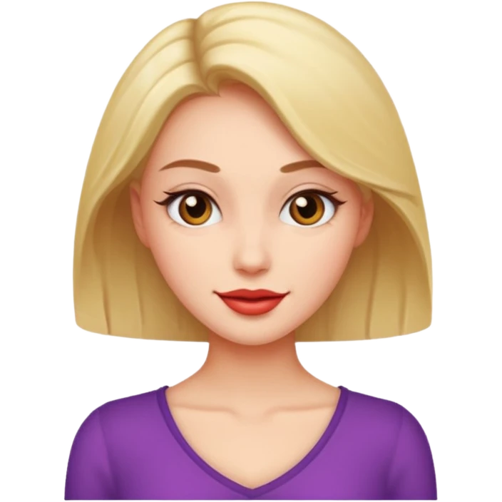 Sexy frisky face emoji
