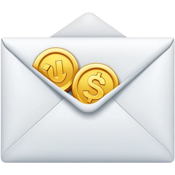 salary envelope emoji