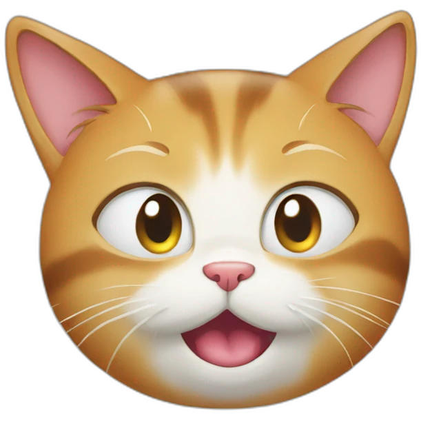 Cat cry emoji