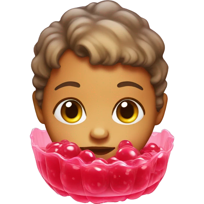 baby made out of jelly emoji