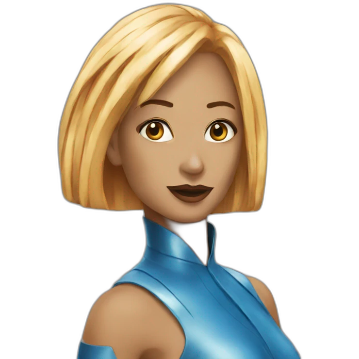 Blue diva fifth element emoji