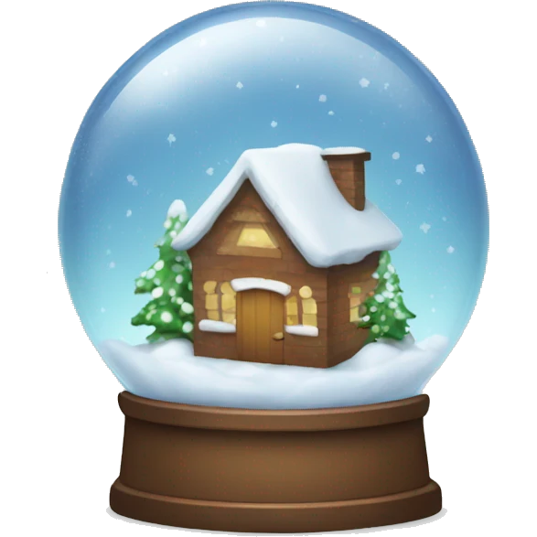 Snow globe  emoji