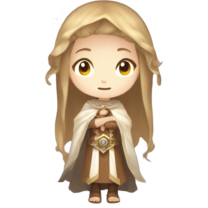 ragnarok online high priestess with light brown hair emoji