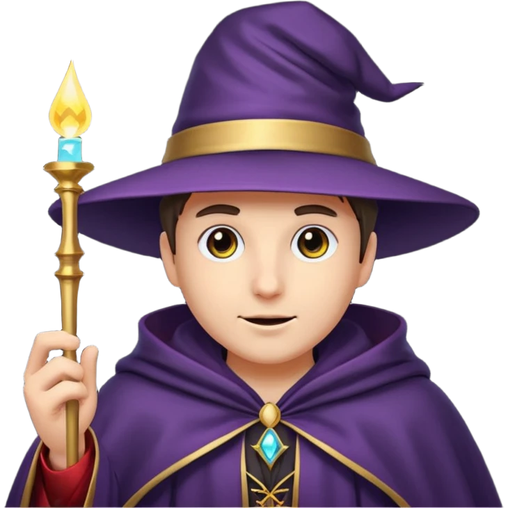 Ich bin Zauber und kann etwas Merkwürdiges machen. emoji