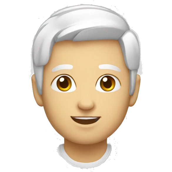 white emoji