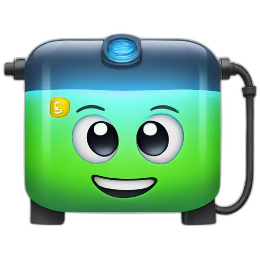 Hydrogen fuel cell emoji