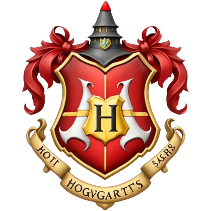 hogwarts badge emoji