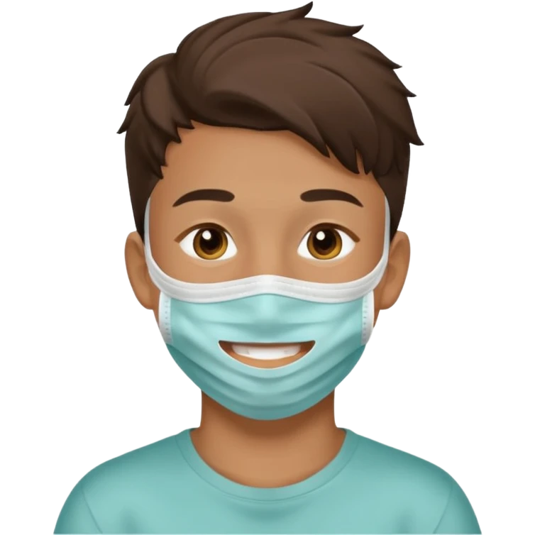 beauty facemask boy emoji
