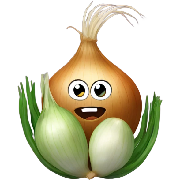 Onion in a hat emoji
