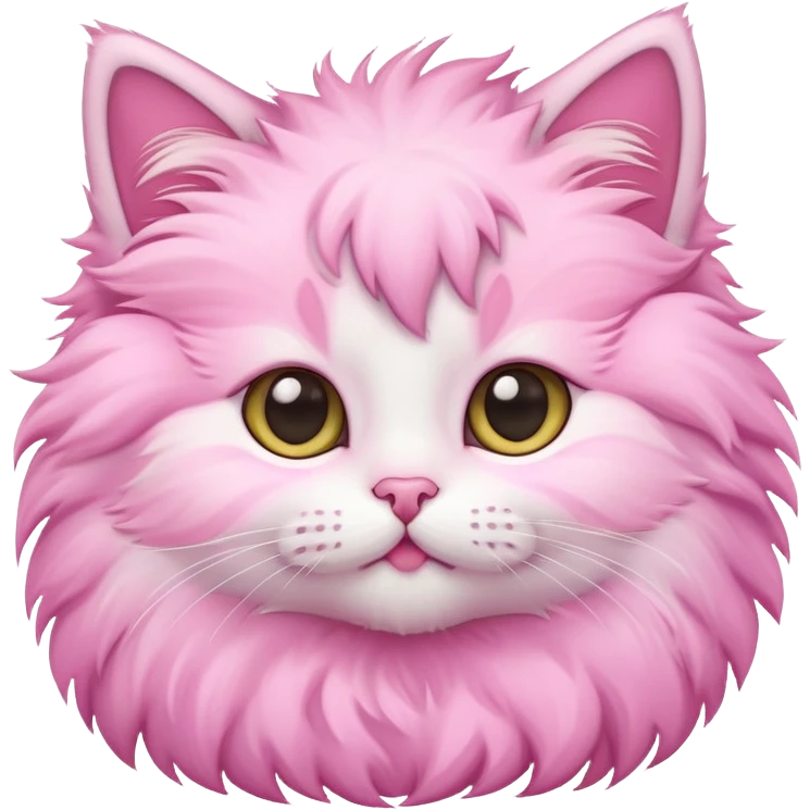 Kitten pink emoji