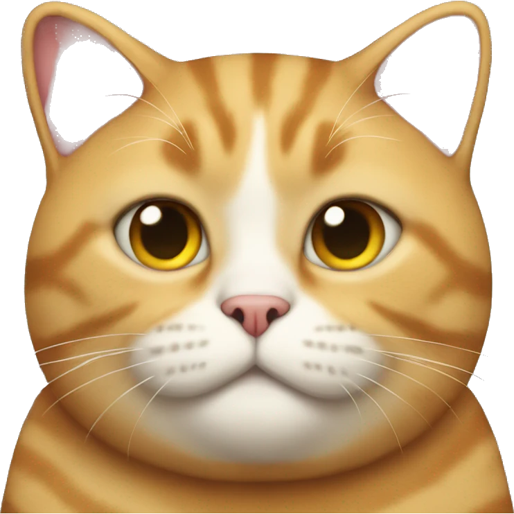 Fat cat emoji