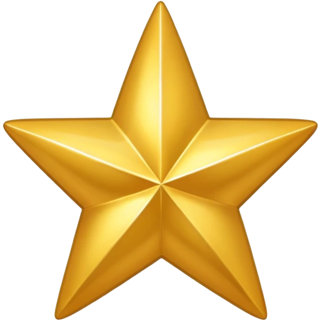 golden star emoji
