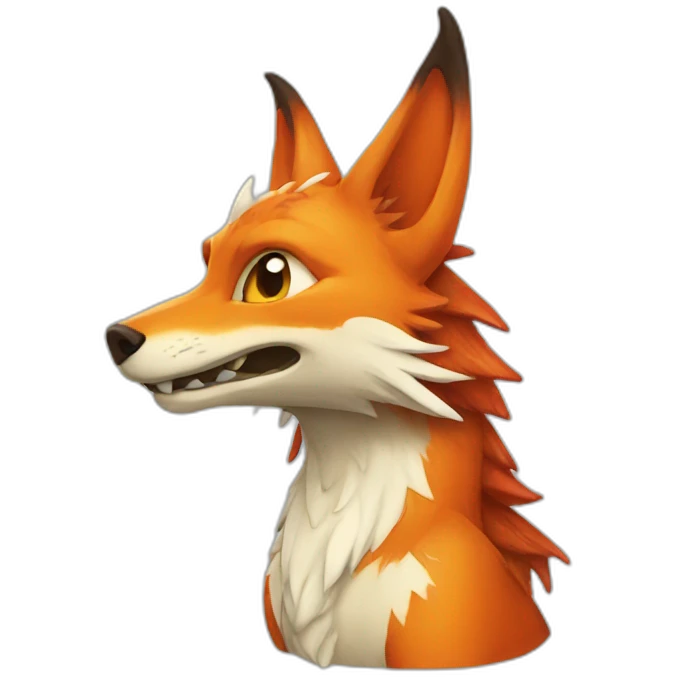 fox dragon emoji