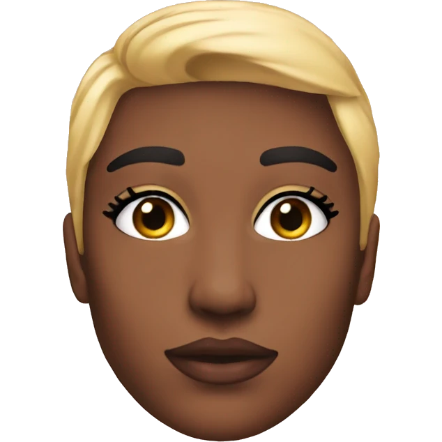 Pink blush make up emoji