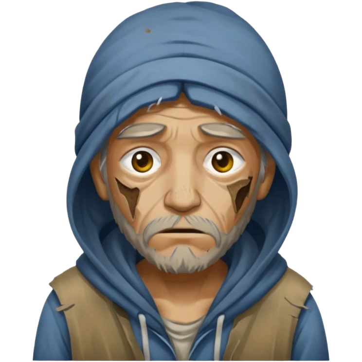 Homeless person  emoji