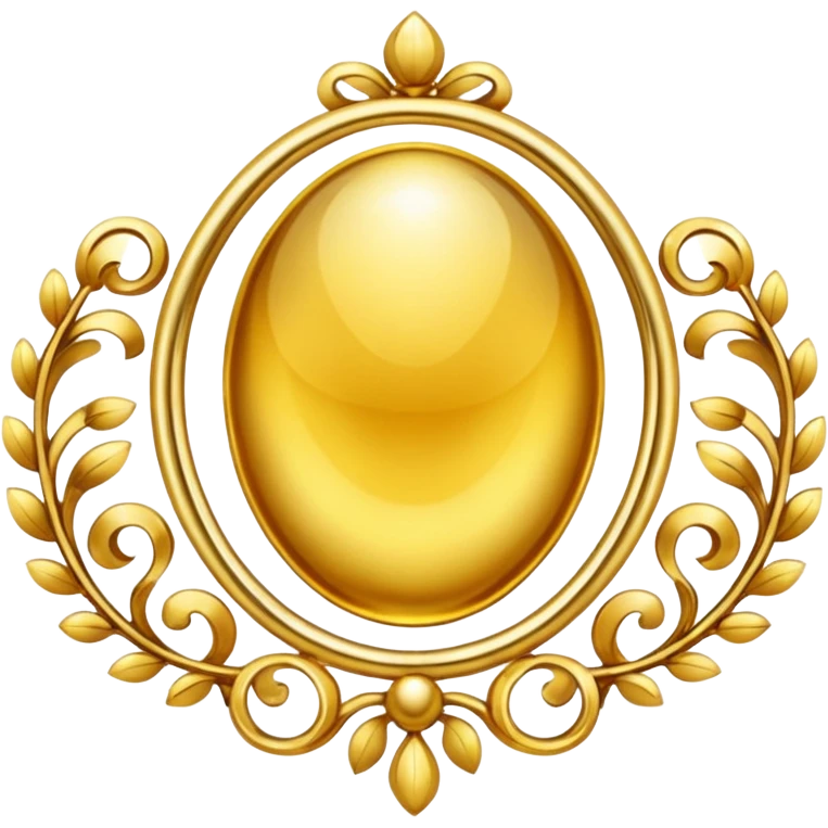 Gold jewellery emoji