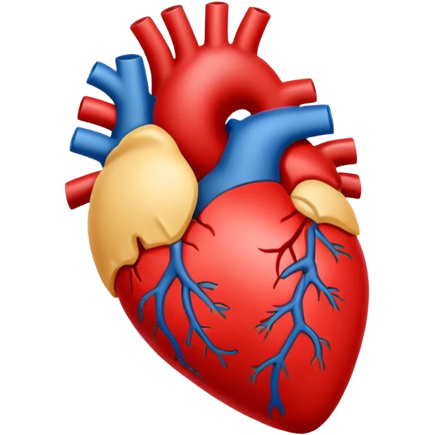 the contour of the heart emoji