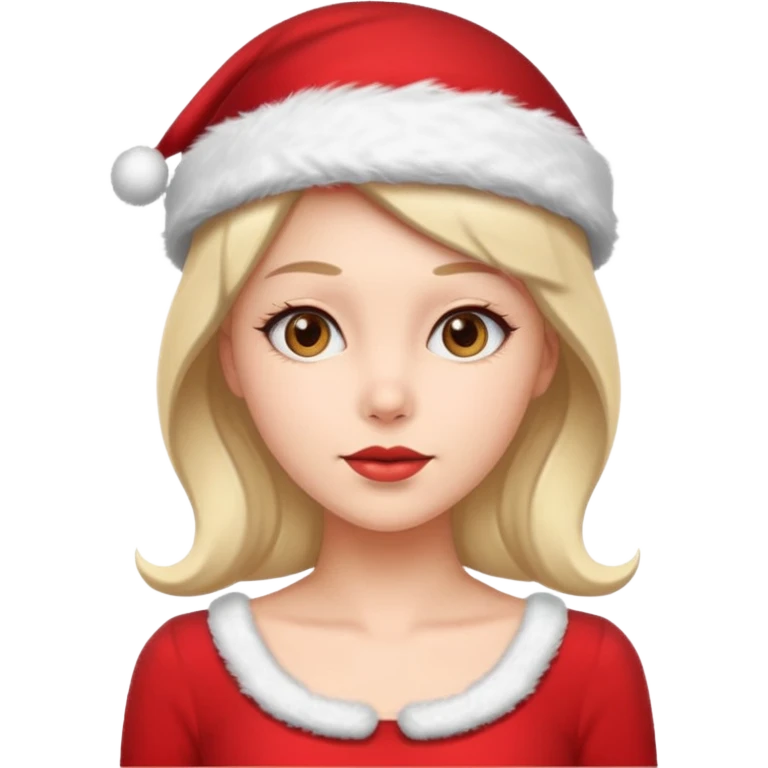 Dommy mommy Santa Clause emoji
