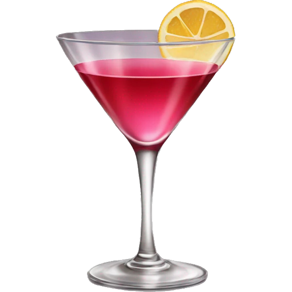 cosmopolitan cocktail emoji