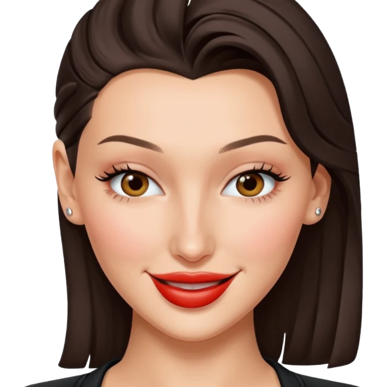 Bella hadid is winking emoji