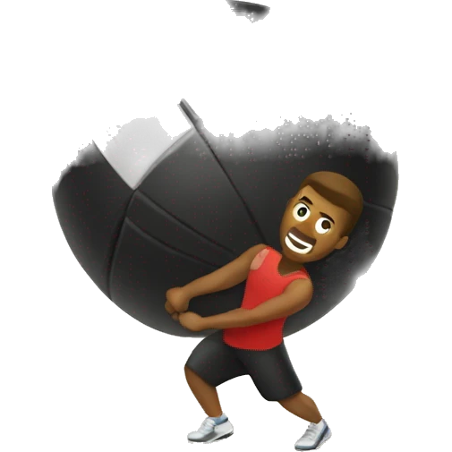 Fitness boule  emoji