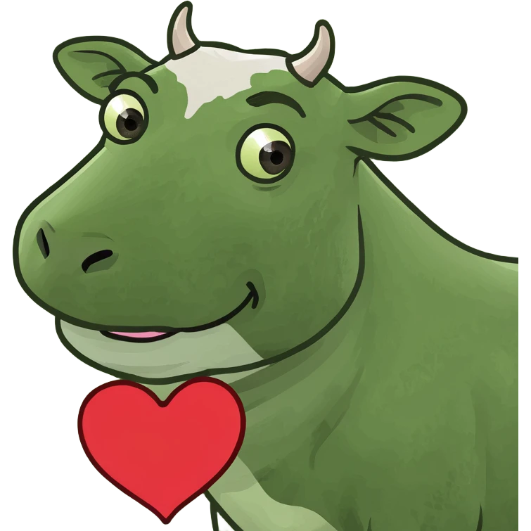 Cow hearts emoji