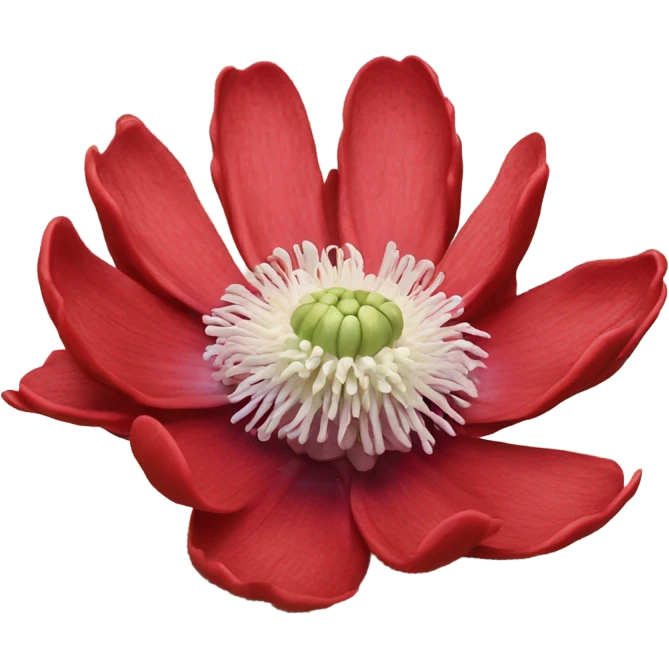 Red Waratah Anemone emoji