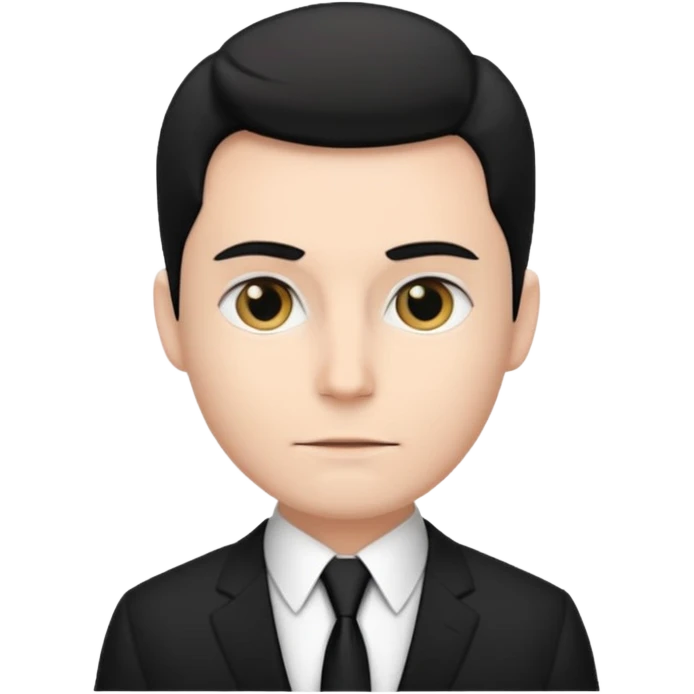 Coringa branco  emoji