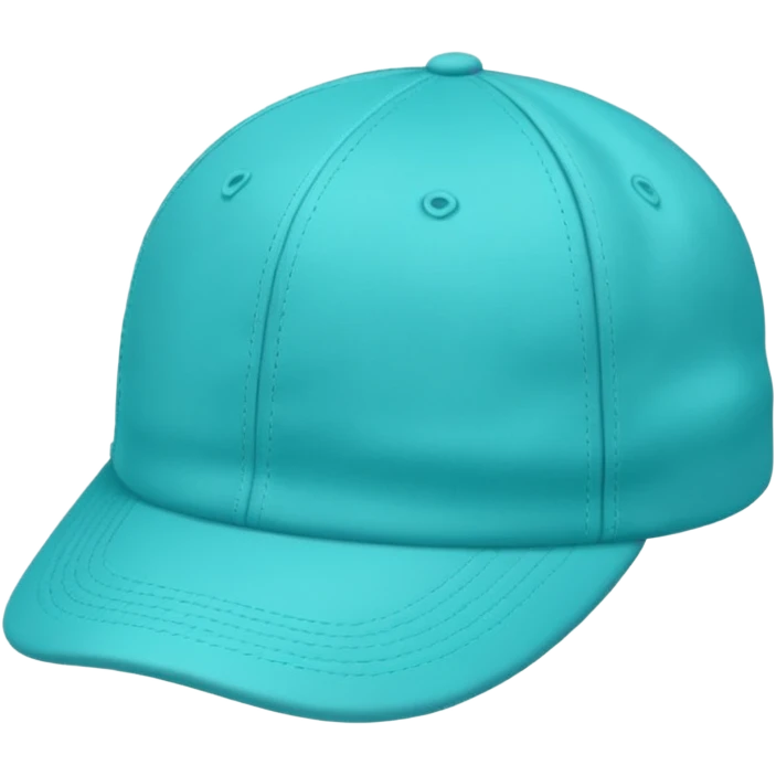 Turquoise Cap emoji