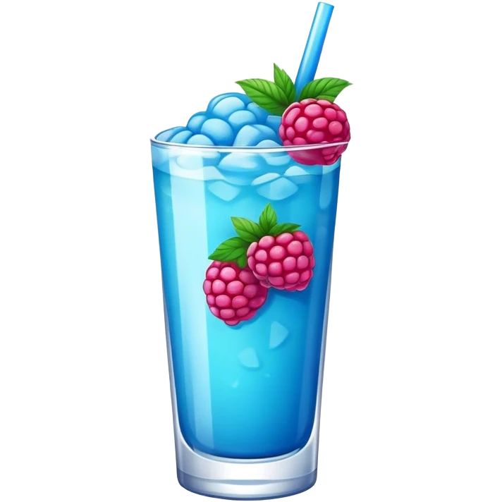 Prime drink blue raspberry  emoji