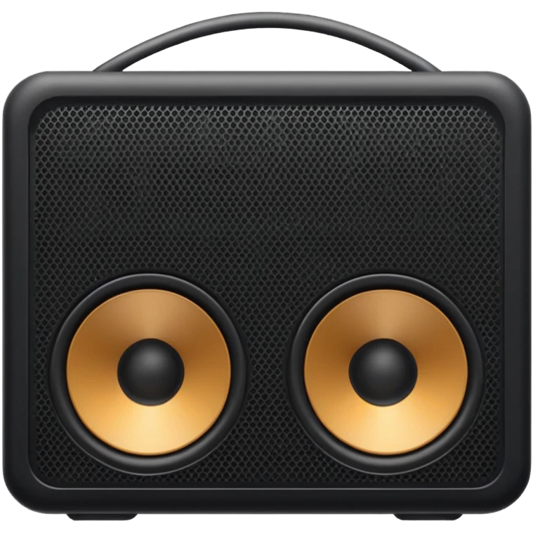 Big speaker emoji