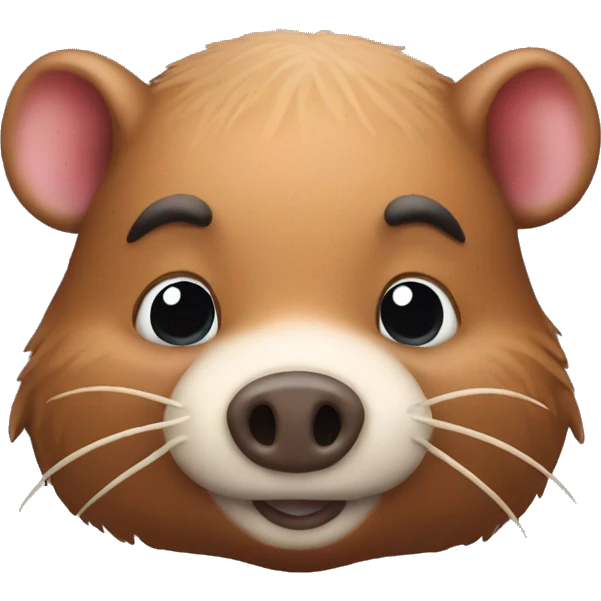 Beaver pig emoji