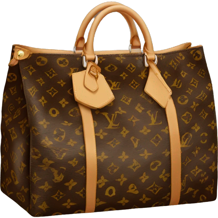 louis vuitton shopping bag emoji