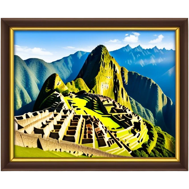 machu pichu emoji
