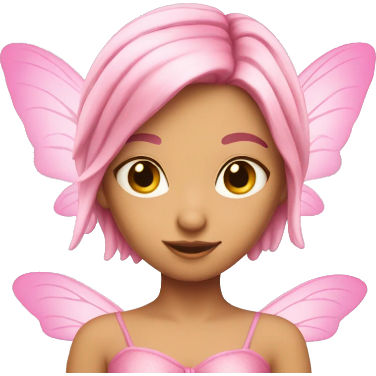 Pink Fairy emoji