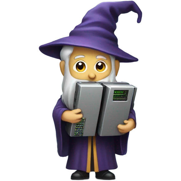 wizard hands big cpu emoji