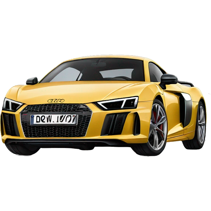 audi r8 emoji