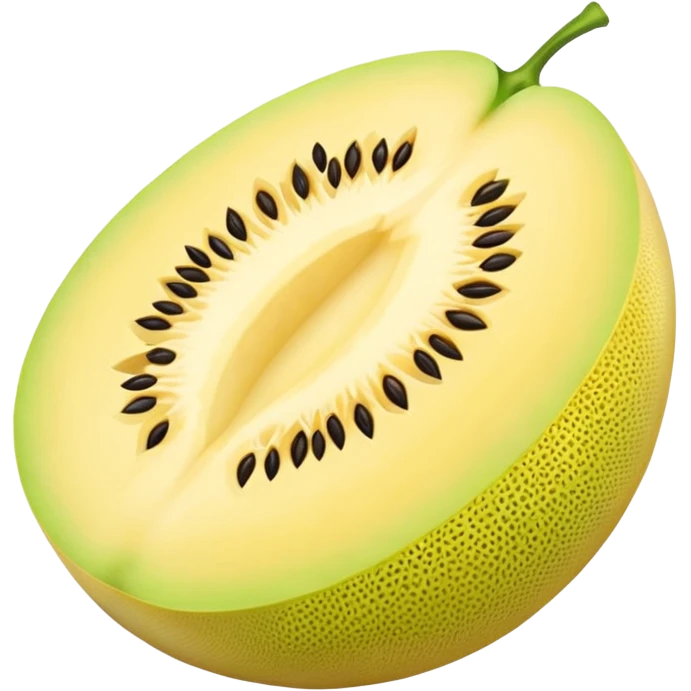 yellow honeydew melon fesh emoji