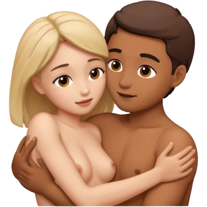 dick inside of vagina while cumming inside emoji