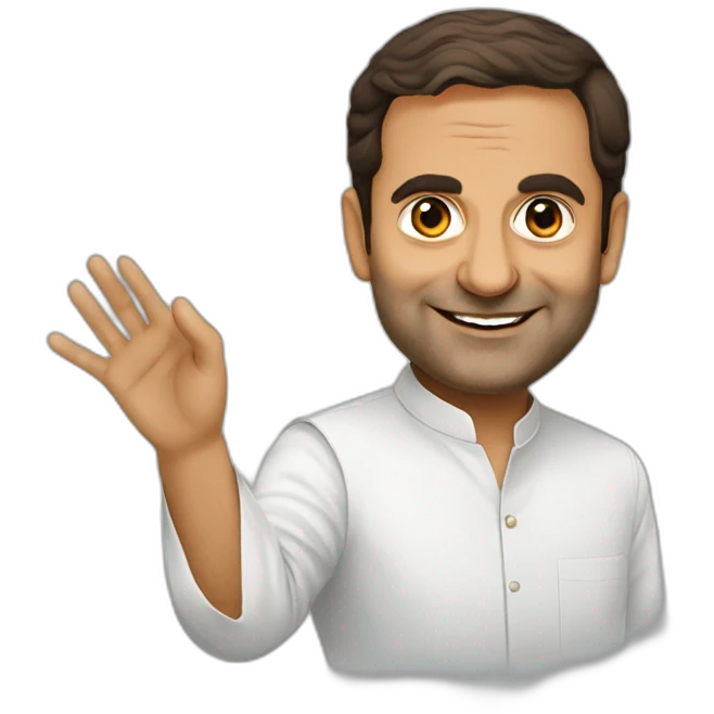 Rahul gandhi emoji