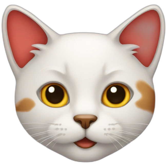 cat red emoji