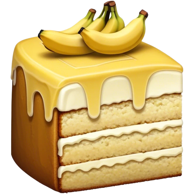 banana cake emoji