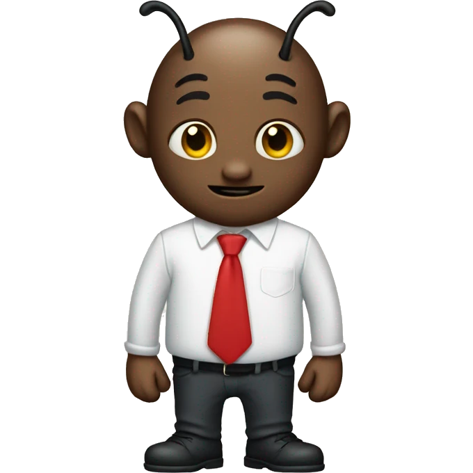 Ant wears shirt  emoji