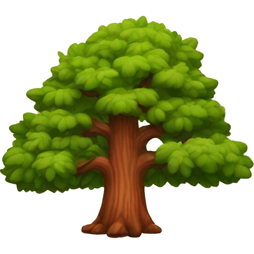 Redwood-tree emoji