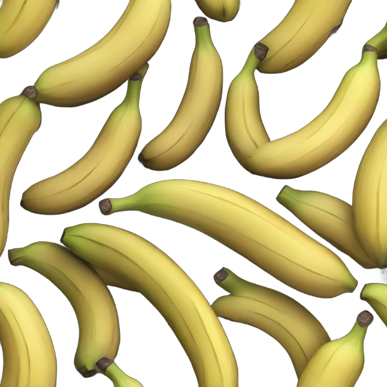 black banana emoji