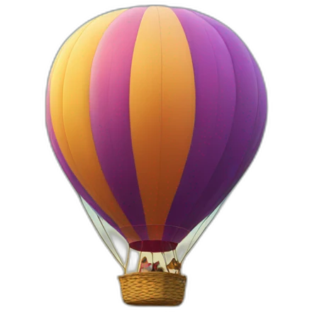 Hot air balloon emoji